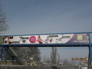 Banner Aloshop Pasarela Otopeni, spre Ploiesti (1)  